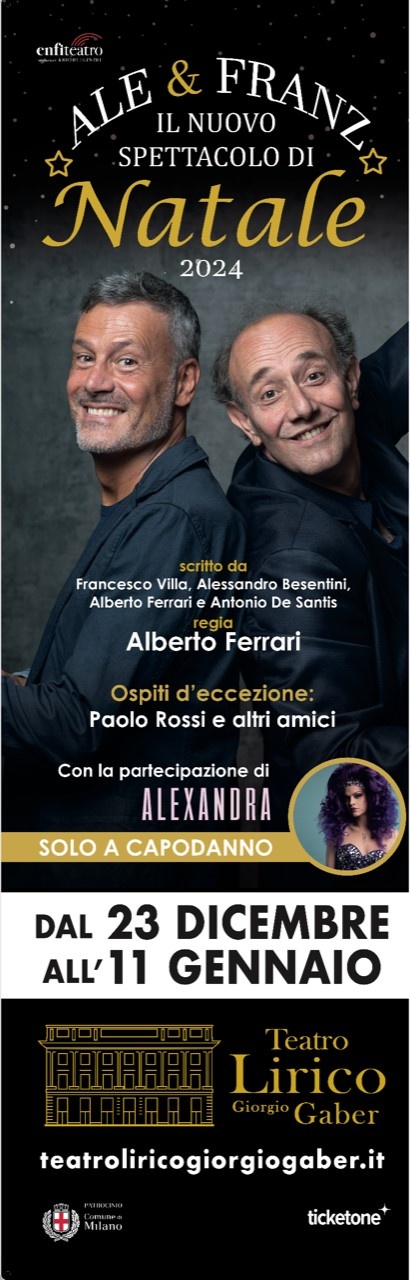 Ale & Franz - Teatro Lirico Giorgio Gaber